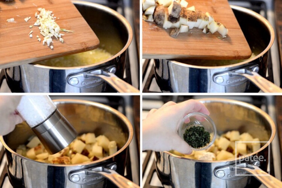 Быстрый сливочный суп - Шаг 4