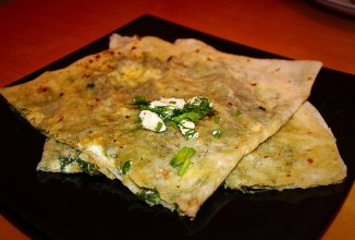 Кутаб с зеленью