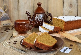 Творожно-кофейный кекс