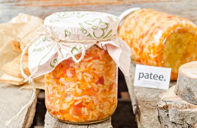 Рецепт Рисовый салат на зиму