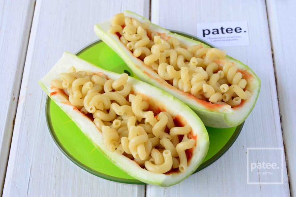 Запеченные кабачки с макаронами - Шаг 5
