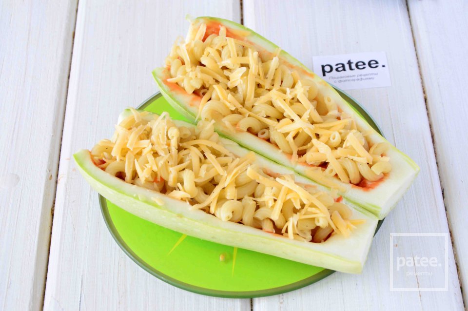 Запеченные кабачки с макаронами - Шаг 6