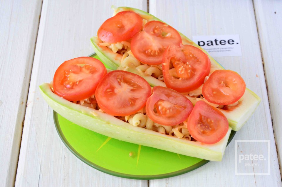 Запеченные кабачки с макаронами - Шаг 7
