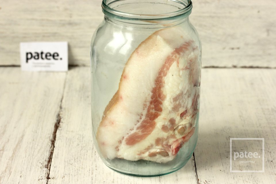 Сало в чесночном маринаде - Шаг 7