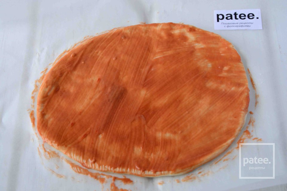 Пицца с копченой свиной грудкой - Шаг 4