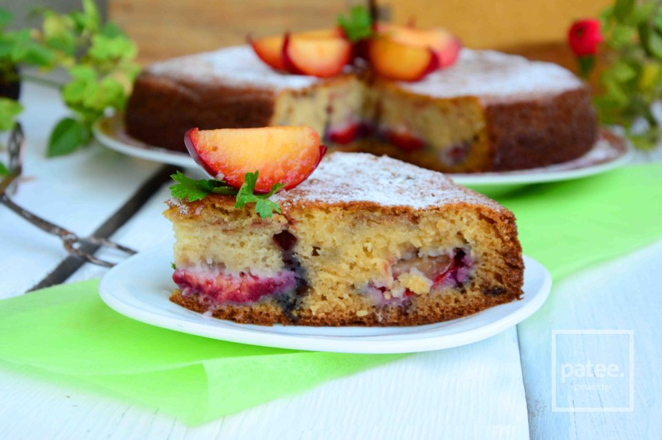 Пирог со сливами - Шаг 13