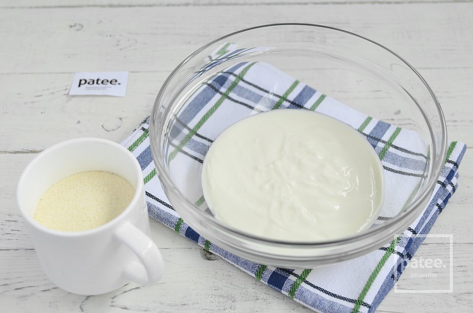 Манник с цукатами - Шаг 2