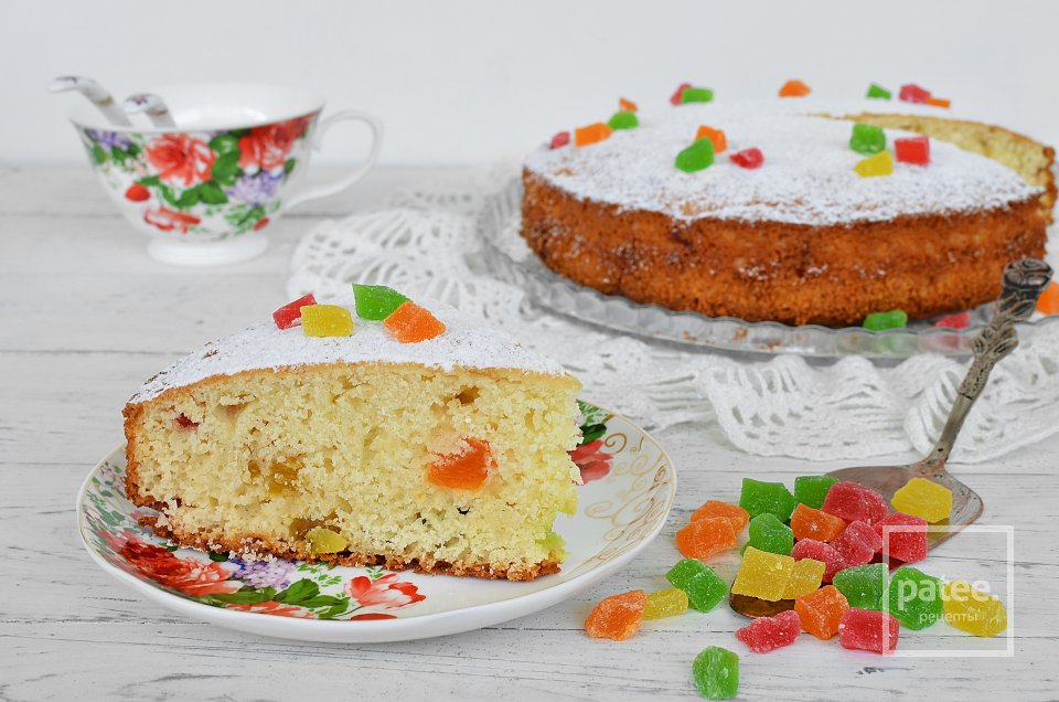 Манник с цукатами - Шаг 13