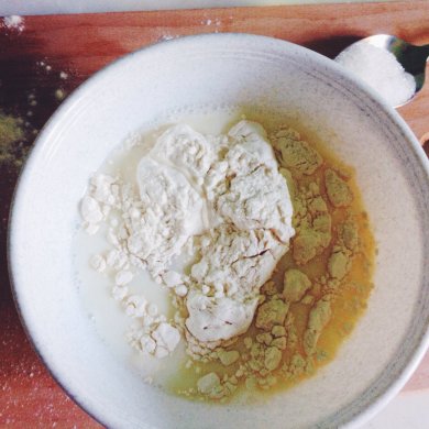 Шоколадные панкейки с бананом внутри - Шаг 2