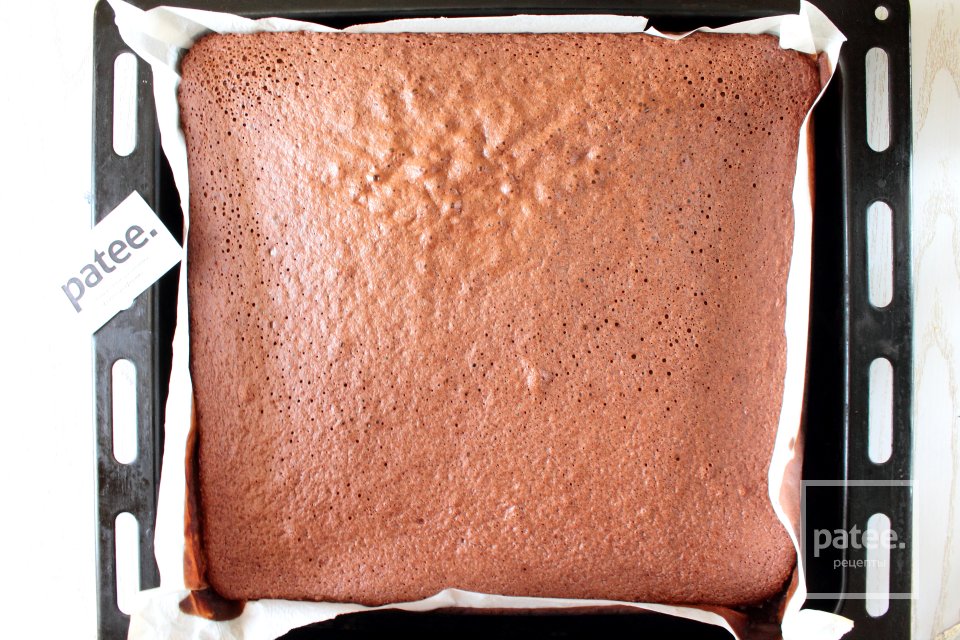 Шоколадно-пудинговый рулет - Шаг 6