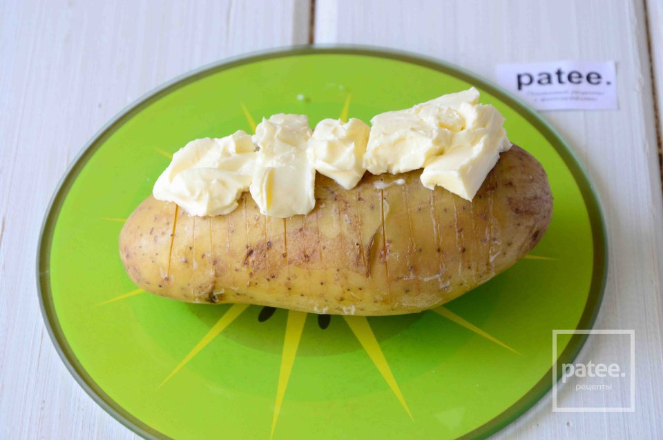 Запеченная картошка с сыром - Шаг 3