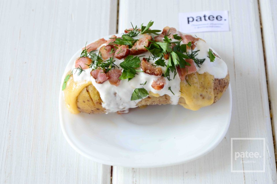 Запеченная картошка с сыром - Шаг 11