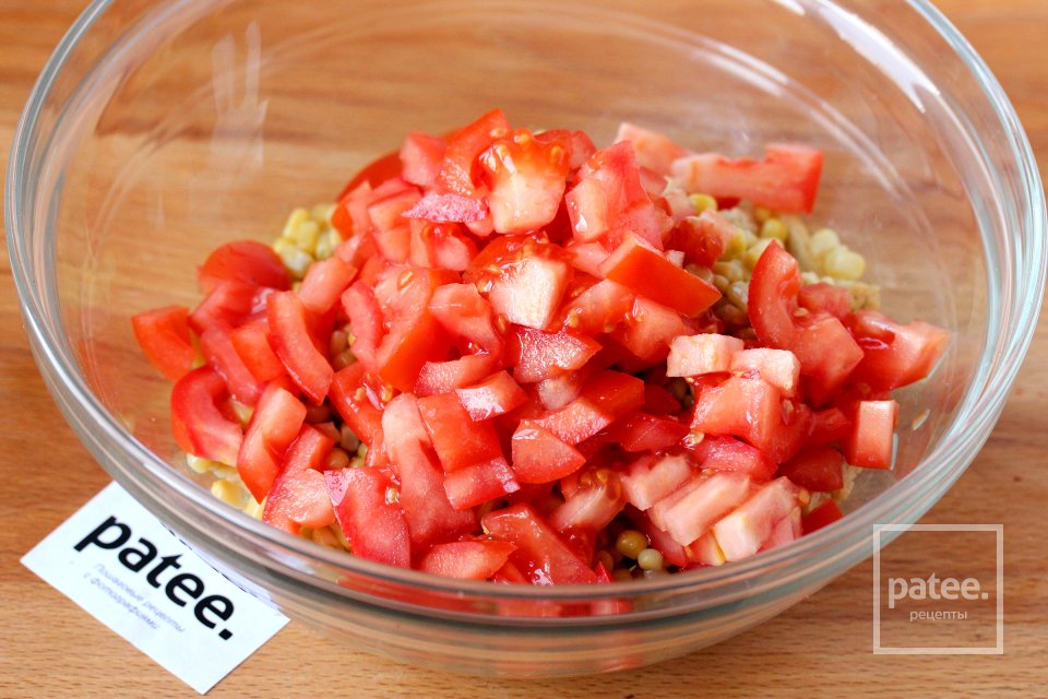 Салат Хрустик с ветчиной и сухариками - Шаг 7