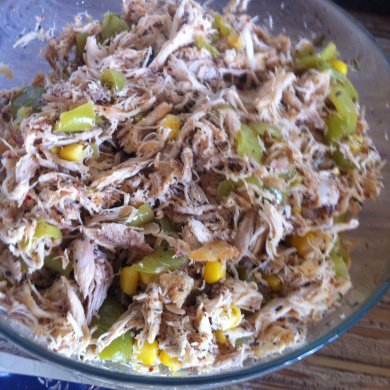 Энчиладас с курицей с соусом "сальса" - Шаг 4