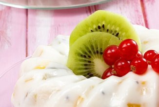 Десерт из киви и манго