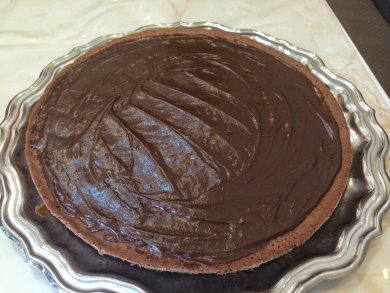 Рецепт Шоколадный пирог с орехами