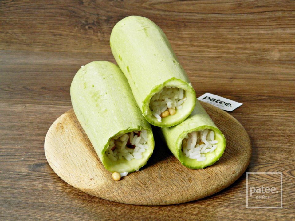 Фаршированные кабачки с фаршем по-ливански - Шаг 10