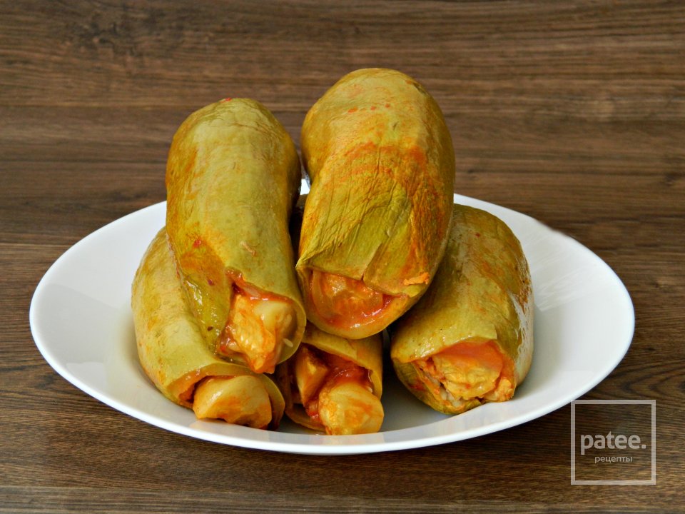 Фаршированные кабачки с фаршем по-ливански - Шаг 15