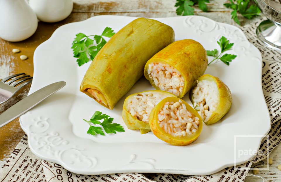 Фаршированные кабачки с фаршем по-ливански - Шаг 16
