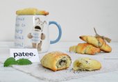 Творожные рогалики с маком