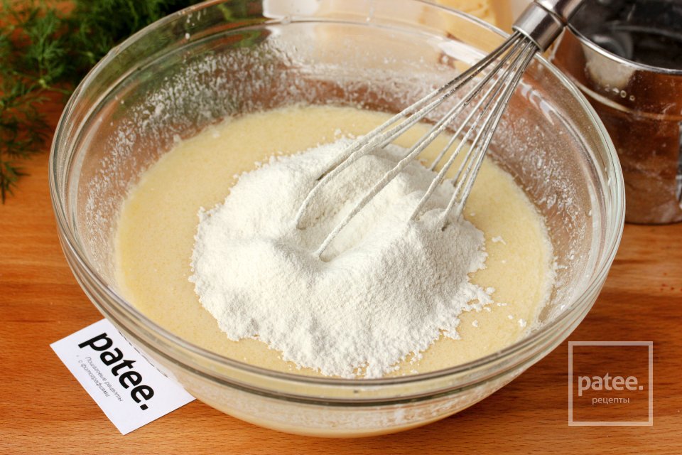 Сырный кекс с укропом - Шаг 5