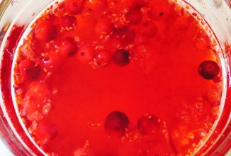 Морс из клюквы