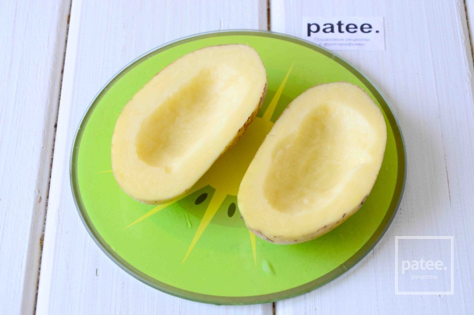 Картофельные лодочки с креветками - Шаг 2