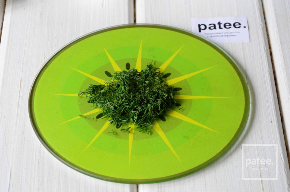 Овощной салат с травами - Шаг 5