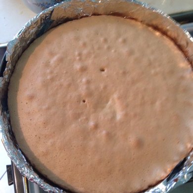 Бисквит с голубикой и мятой - Шаг 6