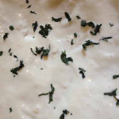 Бисквит с голубикой и мятой - Шаг 7