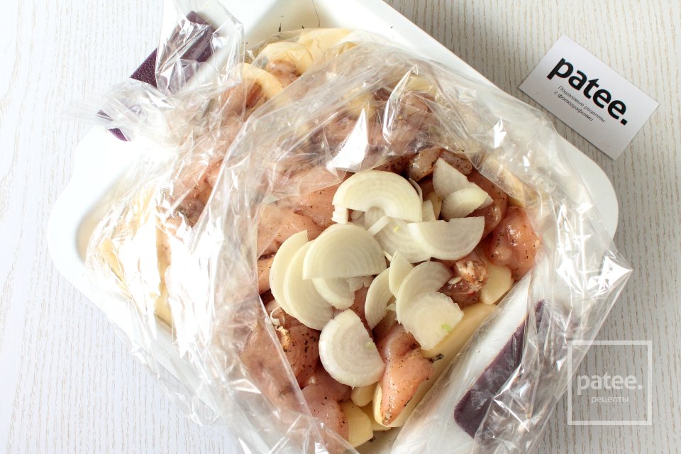 Картофель запеченный с курицей - Шаг 8