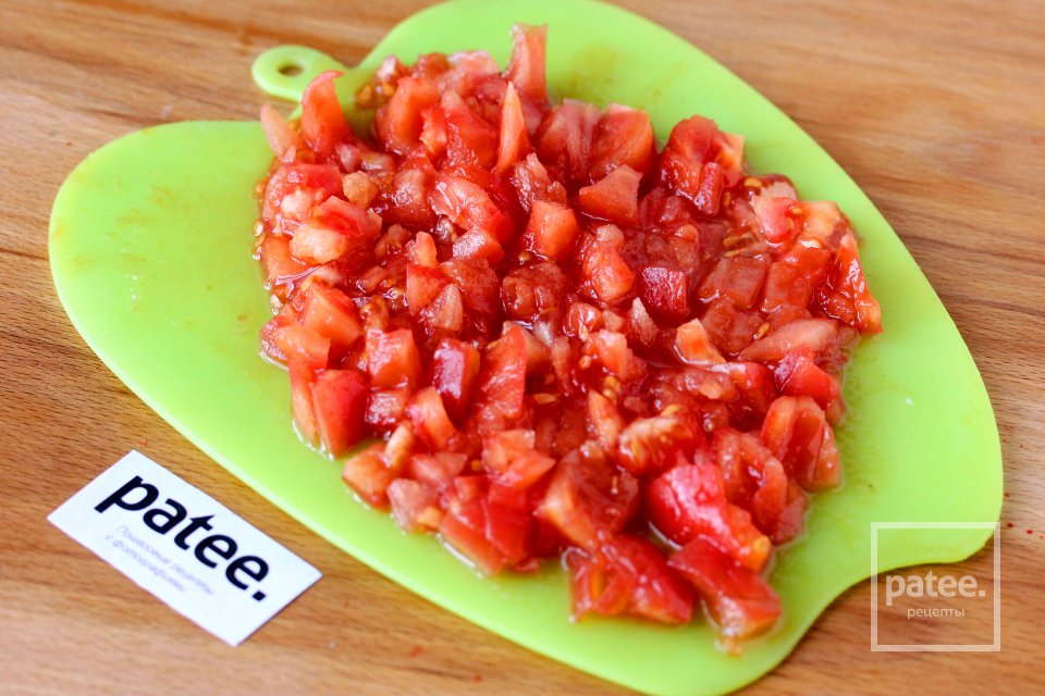 Фунчоза с кальмарами и овощами - Шаг 4