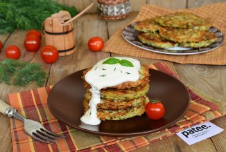 Кабачковые оладьи