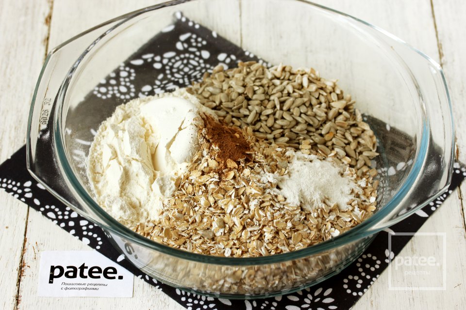 Тыквенно-овсяное печенье с семечками - Шаг 5