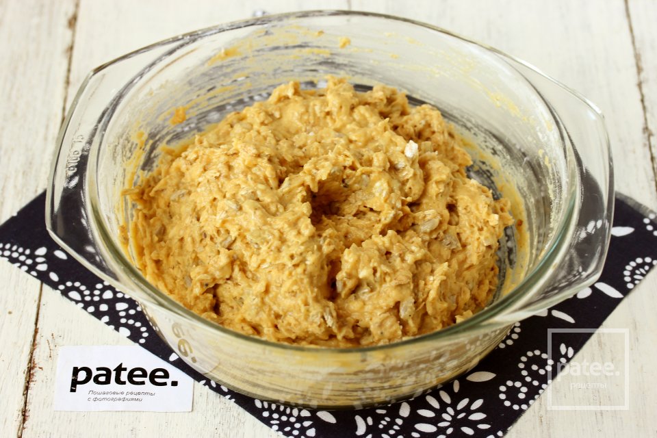 Тыквенно-овсяное печенье с семечками - Шаг 9