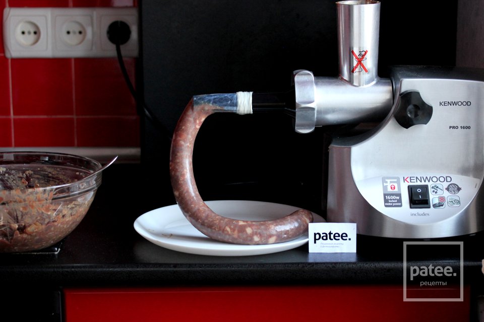 Печёночная колбаса с гречкой - Шаг 11