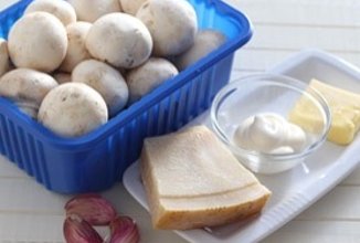 Шампиньоны с сыром