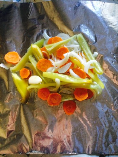 Куриная грудка в фольге - Шаг 3