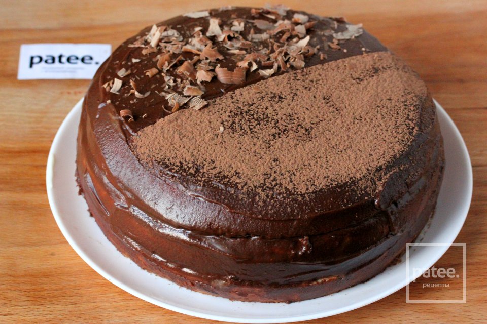 Бисквитный торт с кремом в мультиварке - Шаг 19