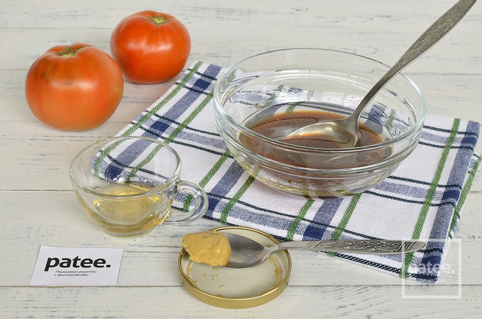 Салат из помидор в пикантном маринаде - Шаг 5