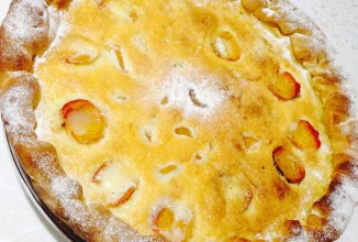 Пирог сливовый