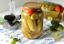 Консервированные огурцы с помидорами по-домашнему