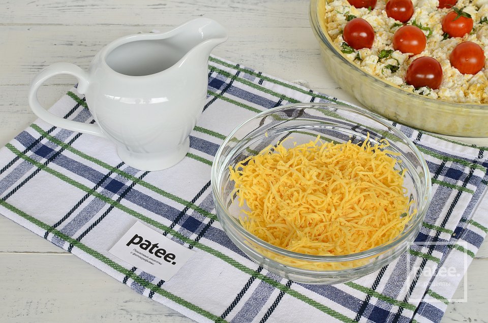 Тарт с творогом и помидорами - Шаг 13