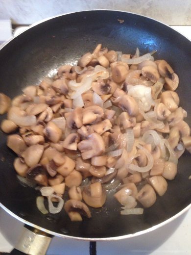 Жульен с курицей и грибами - Шаг 5