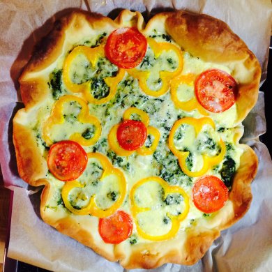 Пирог с цуккини и шпинатом - Шаг 11