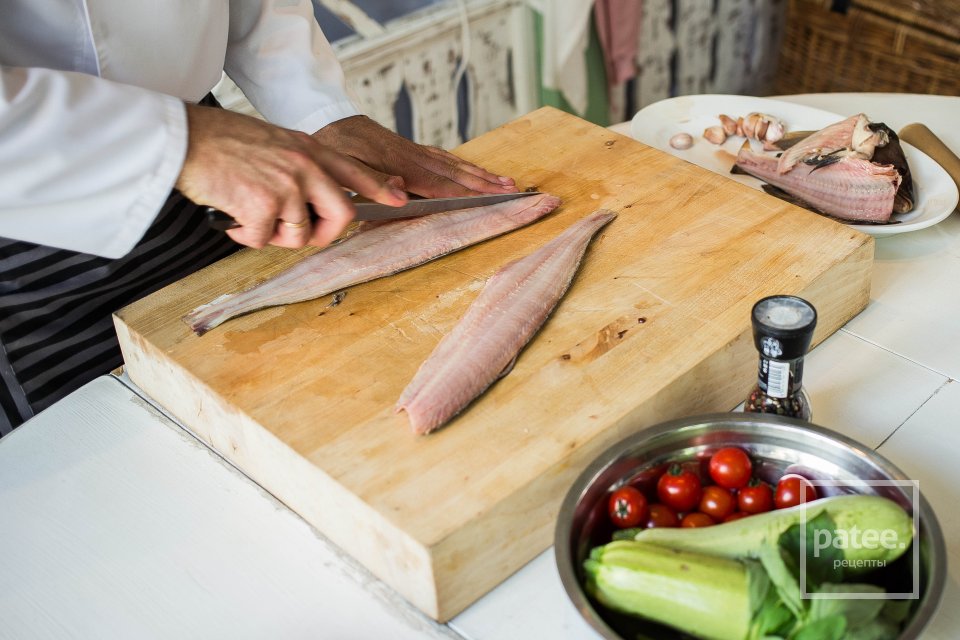 Терпуг, запеченный с молодыми кабачками - Шаг 3