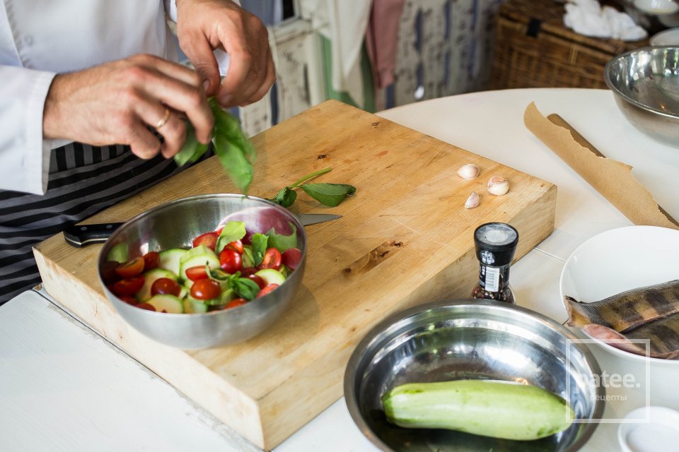 Терпуг, запеченный с молодыми кабачками - Шаг 6