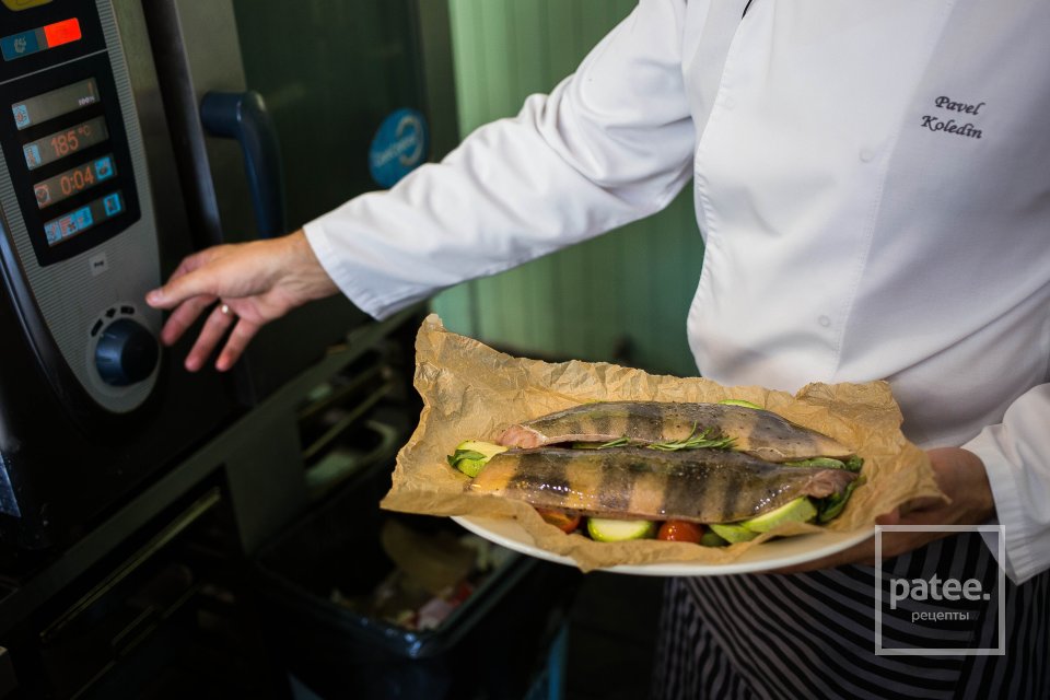 Терпуг, запеченный с молодыми кабачками - Шаг 16