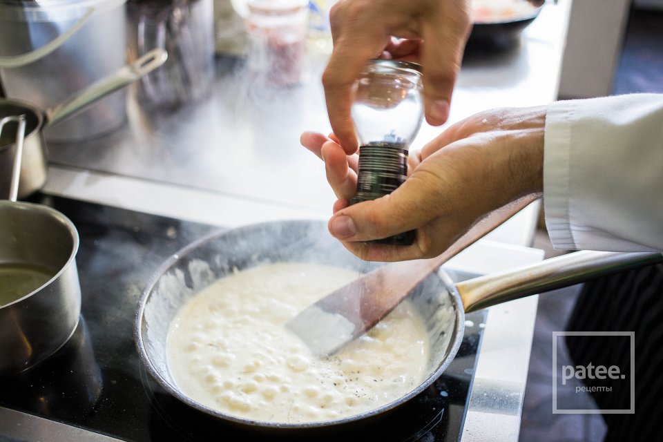 Запеканка с грибами и сыром грюйер - Шаг 12