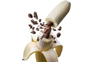 Изобретен аппарат, который делает бананы с начинкой